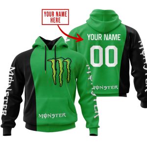PREMIUM MX - CUSTOM NAME - MONSTER - GREEN