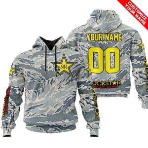 LIMITED EDITION PRODUCTS - US AIR PORCE - ROCKSTAR ENERGY RACING V1 - CUSTOM NAME