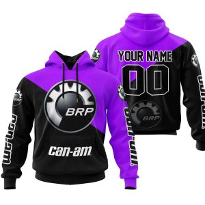 PREMIUM GIFT - CUSTOM NAME - CAN-AM - PURPLE