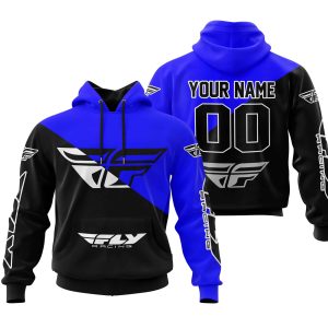 PREMIUM GIFT - CUSTOM NAME - FLY RACING - BLUE