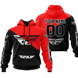 PREMIUM GIFT - CUSTOM NAME - FLY RACING - RED