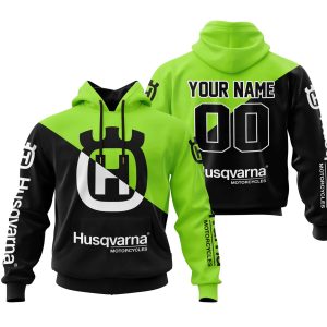 PREMIUM GIFT - CUSTOM NAME - HUSQVARNA - GREEN 1
