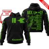 MX DAD - PERSONALISED GIFTS FOR CHILDREN & ADULTS - KAWASAKI - BLACK GREEN