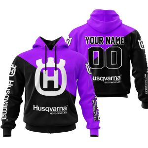 PREMIUM GIFT - CUSTOM NAME - HUSQVARNA - PURPLE
