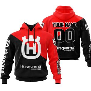 PREMIUM GIFT - CUSTOM NAME - HUSQVARNA - RED