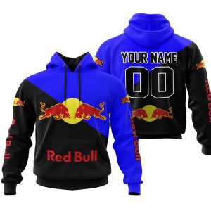 PREMIUM GIFT - CUSTOM NAME - REDBULL - BLUE
