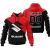 PREMIUM GIFT - CUSTOM NAME - SUZUKI - RED