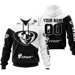 PREMIUM GIFT - CUSTOM NAME - THOR RACING - WHITE