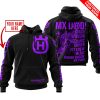MX DAD - PERSONALISED GIFTS FOR CHILDREN & ADULTS - HUSQVARNA - BLACK PURPLE