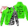 TOO FAST TO LIVE TOO YOUNG TO DIE - LIMITED EDITION - CUSTOM NAME - ALPINESTARS - GREEN