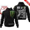 MX DAD - PERSONALISED GIFTS FOR CHILDREN & ADULTS - MONSTER - BLACK