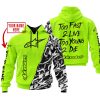 TOO FAST TO LIVE TOO YOUNG TO DIE - LIMITED EDITION - CUSTOM NAME - ALPINESTARS - NEON