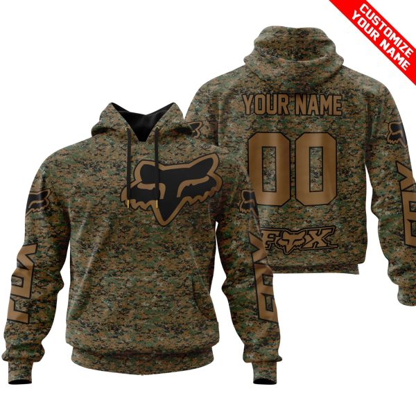 LIMITED EDITION PRODUCTS  - US MARINE V1 - FOX RACING - CUSTOM NAME