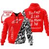 TOO FAST TO LIVE TOO YOUNG TO DIE - LIMITED EDITION - CUSTOM NAME - ALPINESTARS - RED
