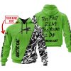 TOO FAST TO LIVE TOO YOUNG TO DIE - LIMITED EDITION - CUSTOM NAME - ARCTIC CAT - GREEN