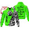 TOO FAST TO LIVE TOO YOUNG TO DIE - LIMITED EDITION - CUSTOM NAME - CAN AM - GREEN