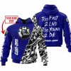 TOO FAST TO LIVE TOO YOUNG TO DIE - LIMITED EDITION - CUSTOM NAME - CAN AM - NAVY