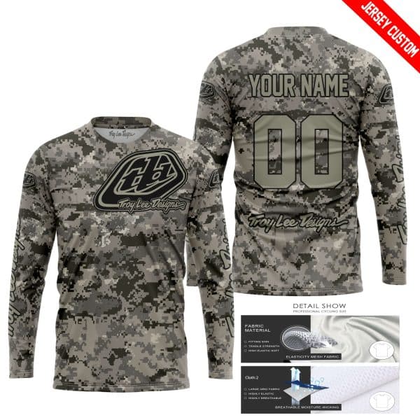 LIMITED EDITION PRODUCTS - US ARMY - TROY LEE DESIGNS RACING - CUSTOM NAME - Image 2