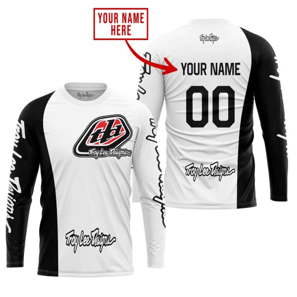 PREMIUM MX - CUSTOM NAME - TROY LEE DESIGNS - WHITE - Image 4