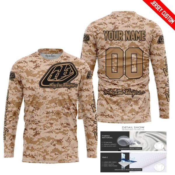 LIMITED EDITION PRODUCTS - US MARINE - TROY LEE DESIGNS RACING - CUSTOM NAME - Image 2