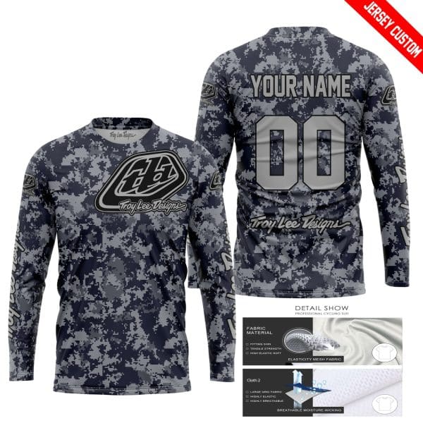 LIMITED EDITION PRODUCTS - US NAVY - TROY LEE DESIGNS RACING - CUSTOM NAME - Image 2