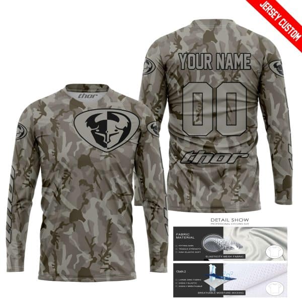 LIMITED EDITION PRODUCTS - US ARMY V2 - THOR RACING - CUSTOM NAME - Image 2