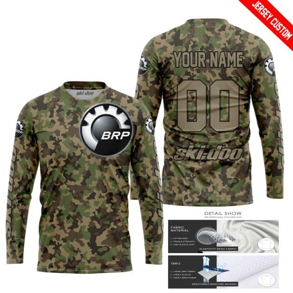LIMITED EDITION PRODUCTS - US ARMY V3 - SKI DOO RACING - CUSTOM NAME - Image 2
