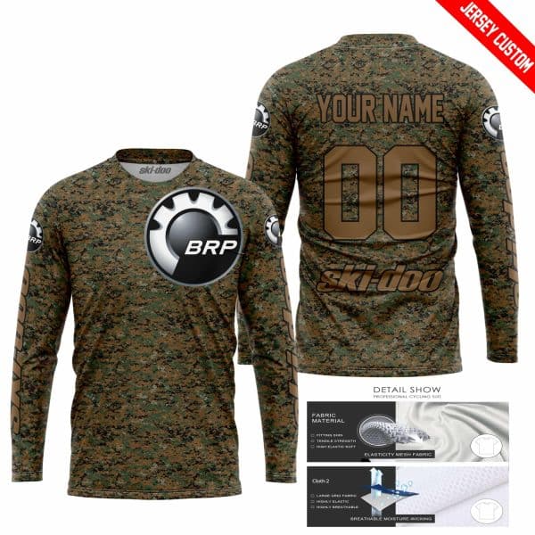 LIMITED EDITION PRODUCTS - US MARINE V1 - SKI DOO RACING - CUSTOM NAME - Image 2