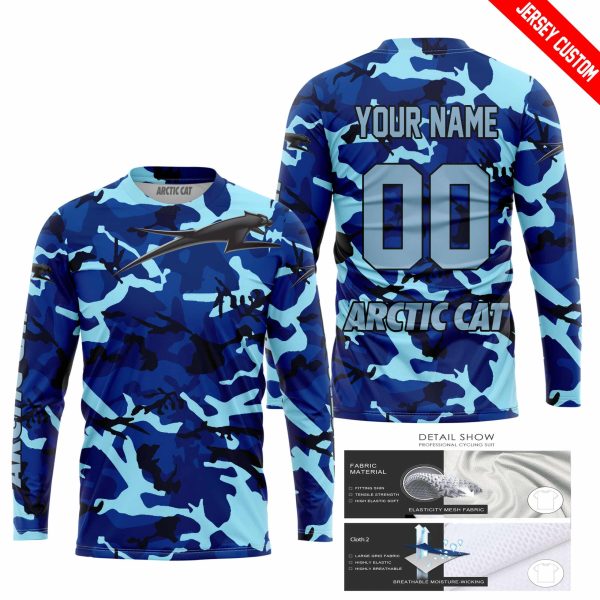 LIMITED EDITION PRODUCTS  - US NAVY V1 - ARCTIC-CAT RACING - CUSTOM NAME - Image 2