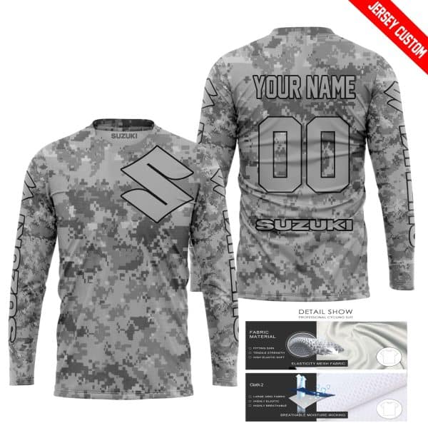 LIMITED EDITION PRODUCTS - US ARMY V1 - SUZUKI RACING - CUSTOM NAME - Image 2