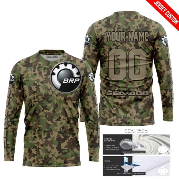LIMITED EDITION PRODUCTS  - US ARMY V3 - SEA DOO RACING - CUSTOM NAME - Image 2