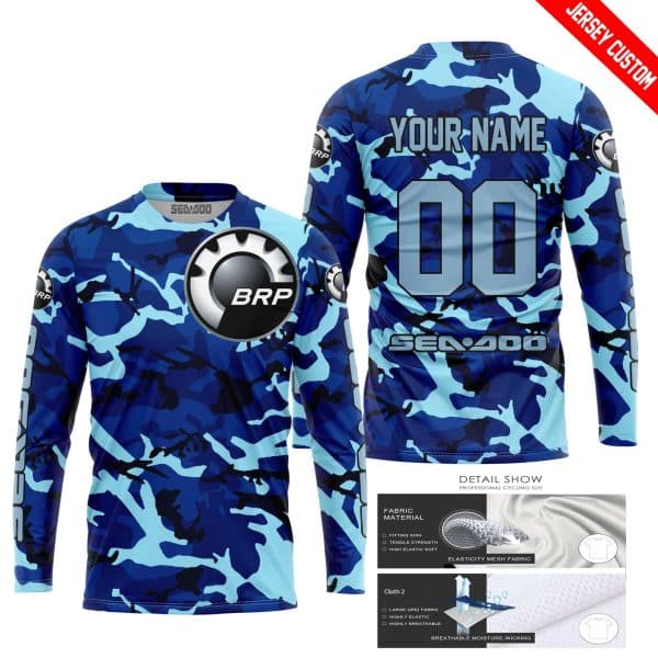 LIMITED EDITION PRODUCTS  - US NAVY V1 - SEA DOO RACING - CUSTOM NAME - Image 2