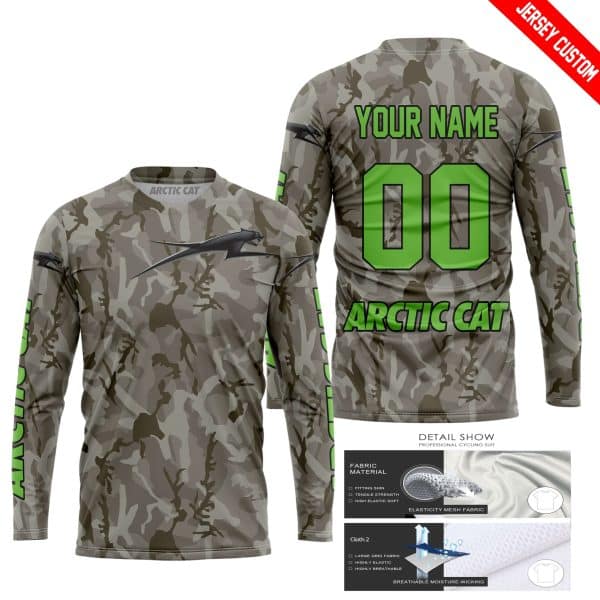 LIMITED EDITION PRODUCTS - US ARMY V2 - ARCTIC-CAT V1 - CUSTOM NAME - Image 2
