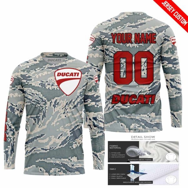 LIMITED EDITION PRODUCTS - US AIR PORCE - DUCATI RACING V1 - CUSTOM NAME - Image 2