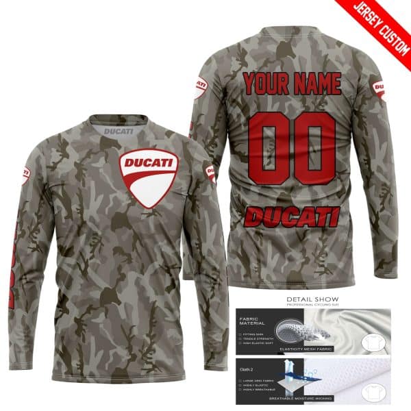 LIMITED EDITION PRODUCTS - US ARMY V2 - DUCATI RACING V1 - CUSTOM NAME - Image 2