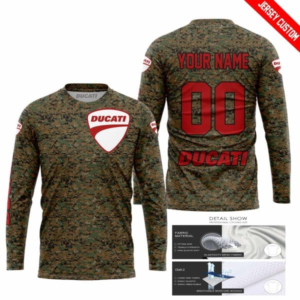 LIMITED EDITION PRODUCTS - US MARINE V1 - DUCATI RACING V1 - CUSTOM NAME - Image 2
