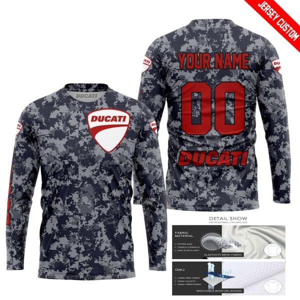 LIMITED EDITION PRODUCTS - US NAVY - DUCATI RACING V1 - CUSTOM NAME - Image 2