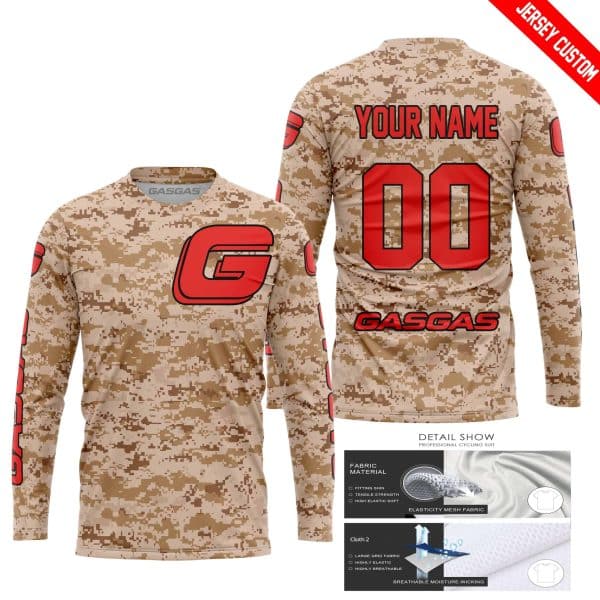 LIMITED EDITION PRODUCTS - US MARINE - GAS GAS RACING V1 - CUSTOM NAME - Image 2