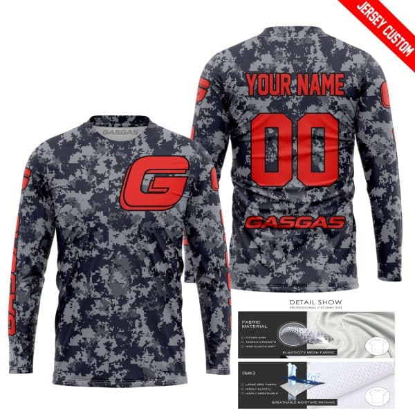 LIMITED EDITION PRODUCTS - US NAVY - GAS GAS RACING V1 - CUSTOM NAME - Image 2