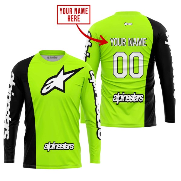 PREMIUM MX - CUSTOM NAME - ALPINESTARS - NEON - Image 2