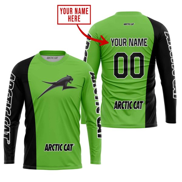PREMIUM MX - CUSTOM NAME - ARCTIC CAT - GREEN - Image 2