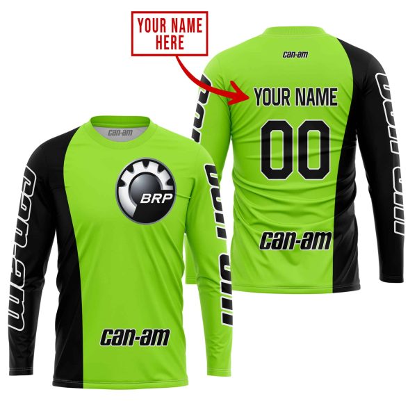 PREMIUM MX - CUSTOM NAME - CAN AM - GREEN 1 - Image 2