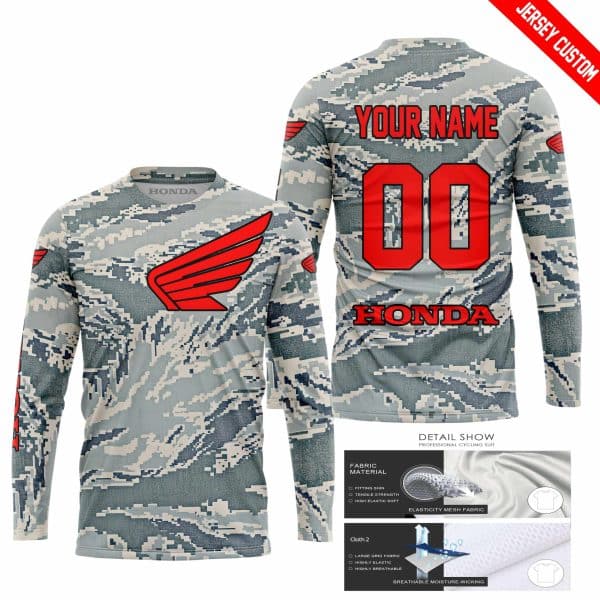 LIMITED EDITION PRODUCTS - US AIR PORCE - HONDA RACING V1 - CUSTOM NAME - Image 2