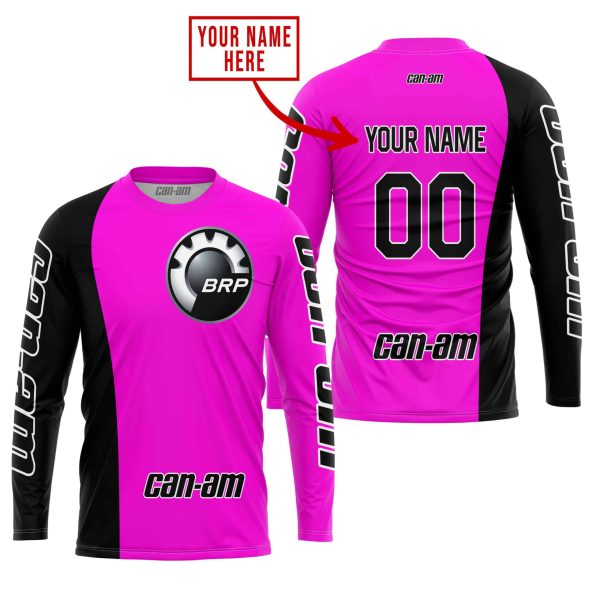 PREMIUM MX - CUSTOM NAME - CAN AM - PINK - Image 2
