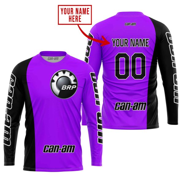 PREMIUM MX - CUSTOM NAME - CAN AM - PURPLE - Image 2