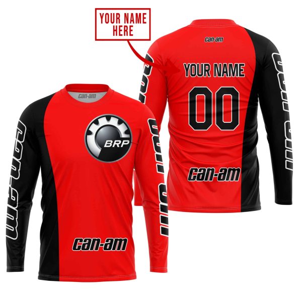 PREMIUM MX - CUSTOM NAME - CAN AM - RED - Image 2