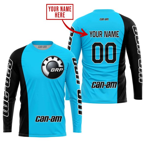 PREMIUM MX - CUSTOM NAME - CAN AM - SKY BLUE - Image 2