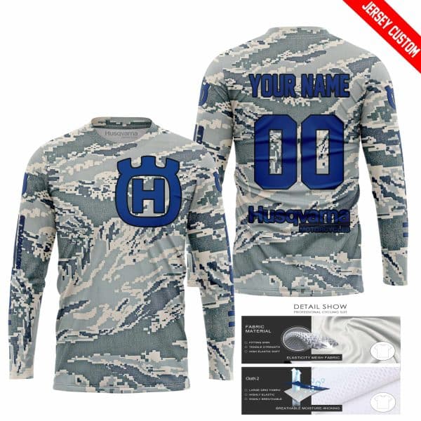 LIMITED EDITION PRODUCTS - US AIR PORCE - HUSQVARNA RACING V1 - CUSTOM NAME - Image 2