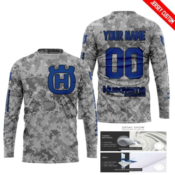 LIMITED EDITION PRODUCTS - US ARMY V1 - HUSQVARNA RACING V1 - CUSTOM NAME - Image 2