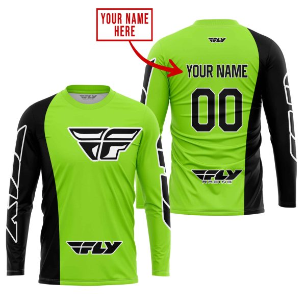PREMIUM MX - CUSTOM NAME - FLY RACING - GREEN 1 - Image 2